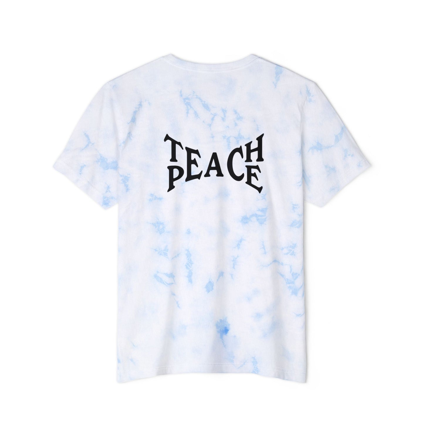 Tahiti Surf Co Teach Peace Tie-Dyed T-Shirt