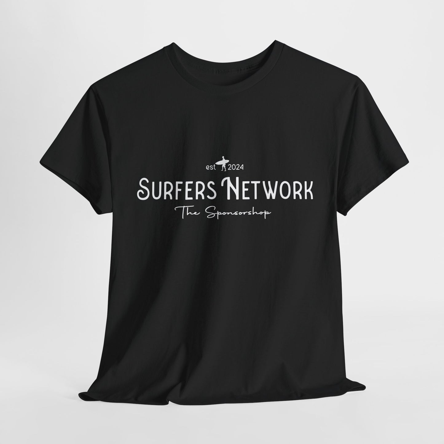 Surfers Network Old Skool Cool Heavy Cotton Tee