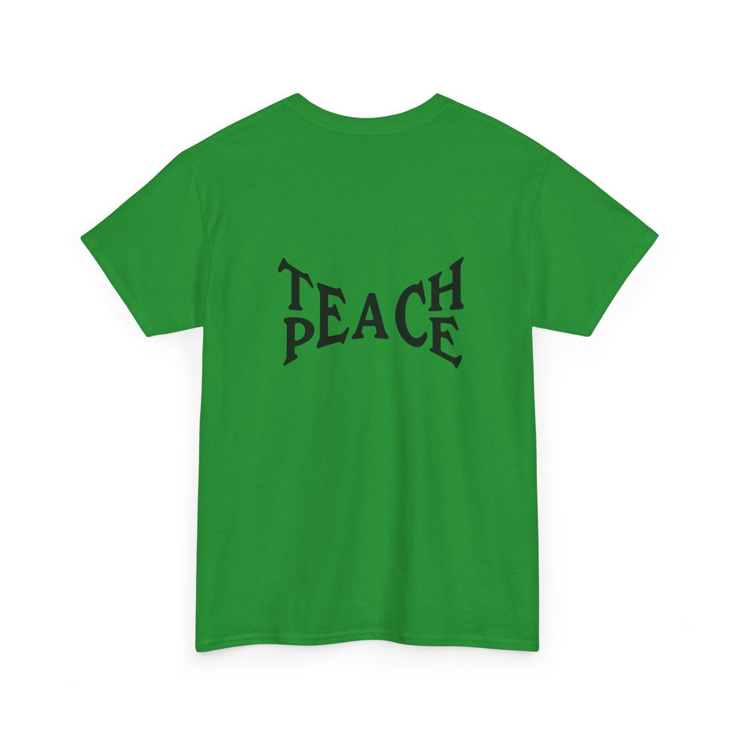 Tahiti Surf Co Teach Peace Unisex Heavy Cotton Tee