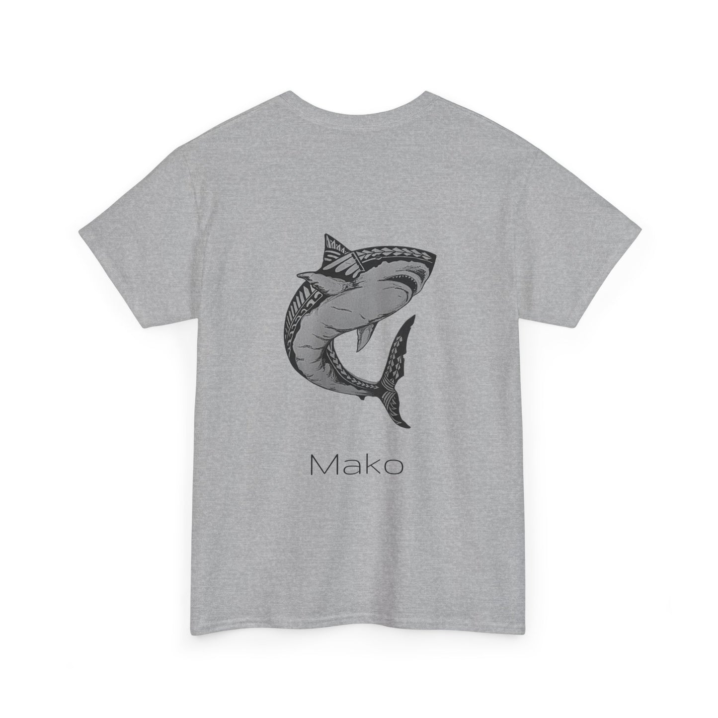 Tahiti Surf Co Polynesian Shark Unisex Heavy Cotton Tee