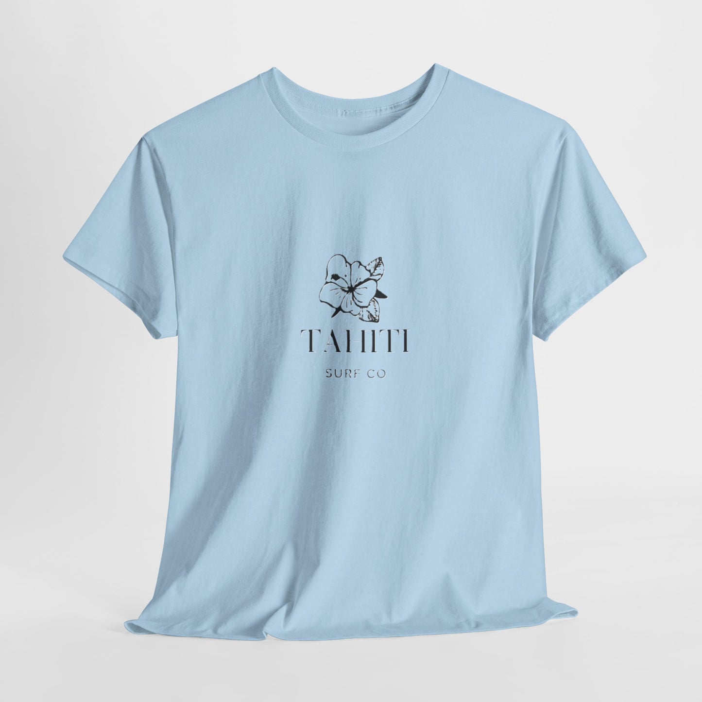 Tahiti Surf Co Hibiscus Unisex Heavy Cotton Tee