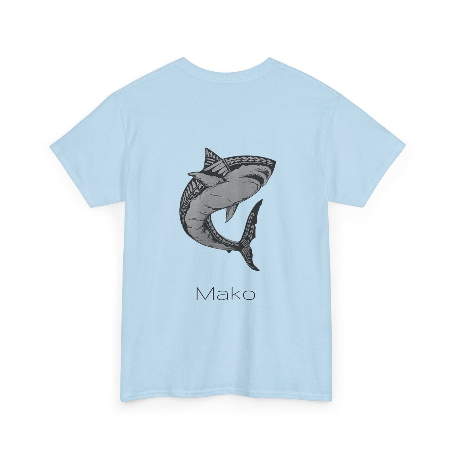 Tahiti Surf Co Polynesian Shark Unisex Heavy Cotton Tee