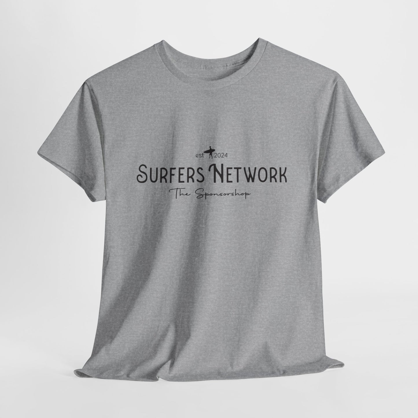 Surfers Network Old Skool Cool Heavy Cotton Tee