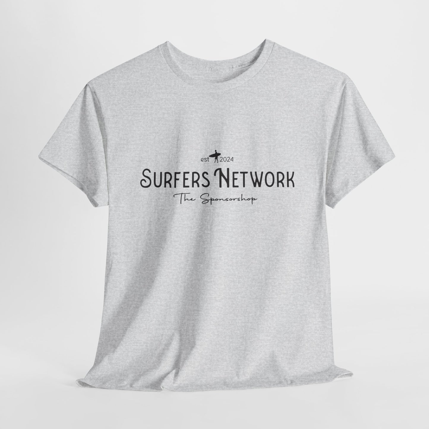 Surfers Network Old Skool Cool Heavy Cotton Tee