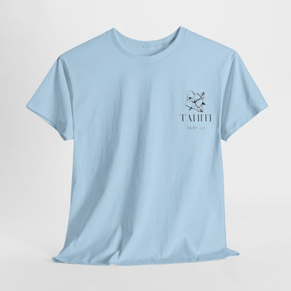 Tahiti Surf Co Polynesian Shark Unisex Heavy Cotton Tee