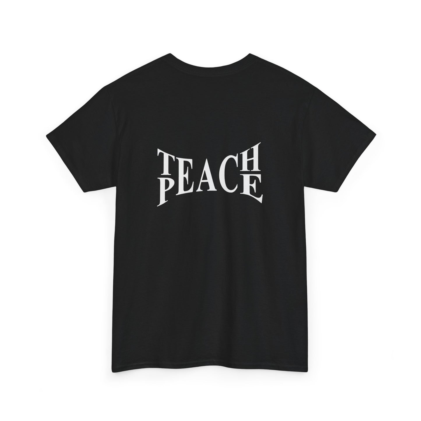 Tahiti Surf Co Teach Peace Unisex Heavy Cotton Tee