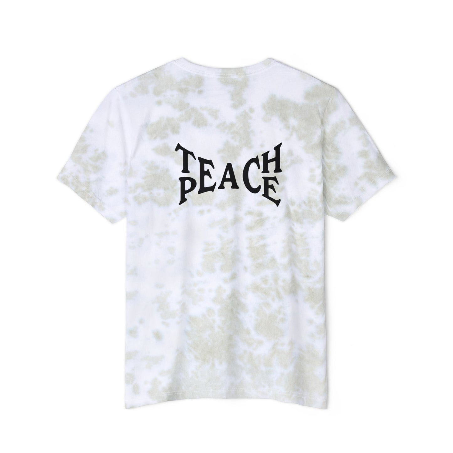 Tahiti Surf Co Teach Peace Tie-Dyed T-Shirt