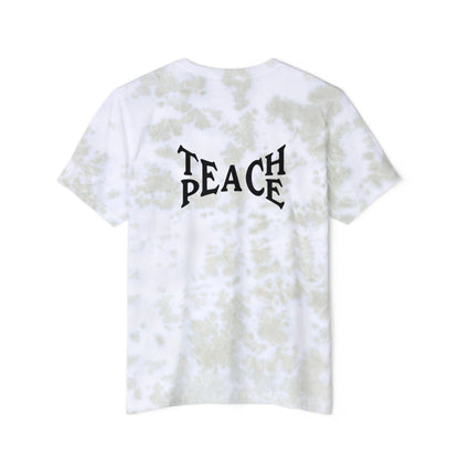 Tahiti Surf Co Teach Peace Tie-Dyed T-Shirt