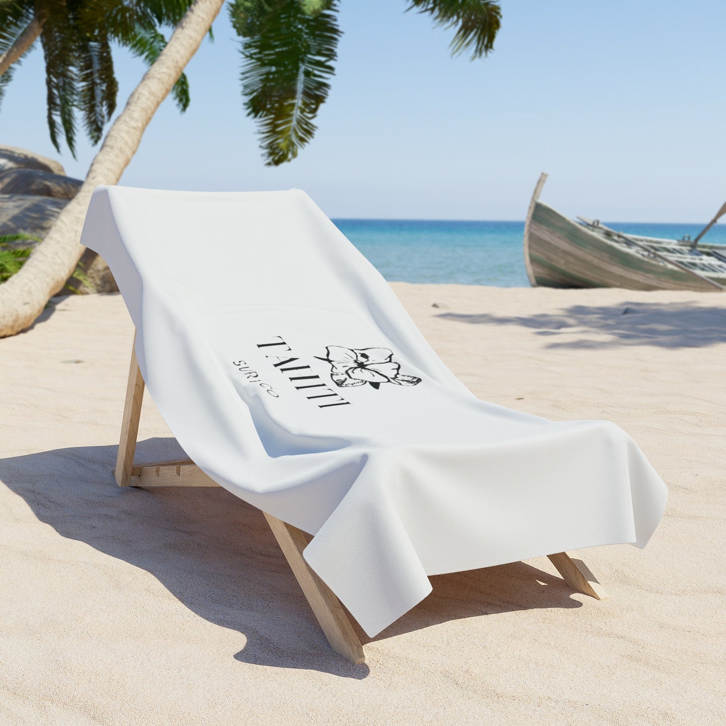 Tahiti Surf Co 2go Beach Towel