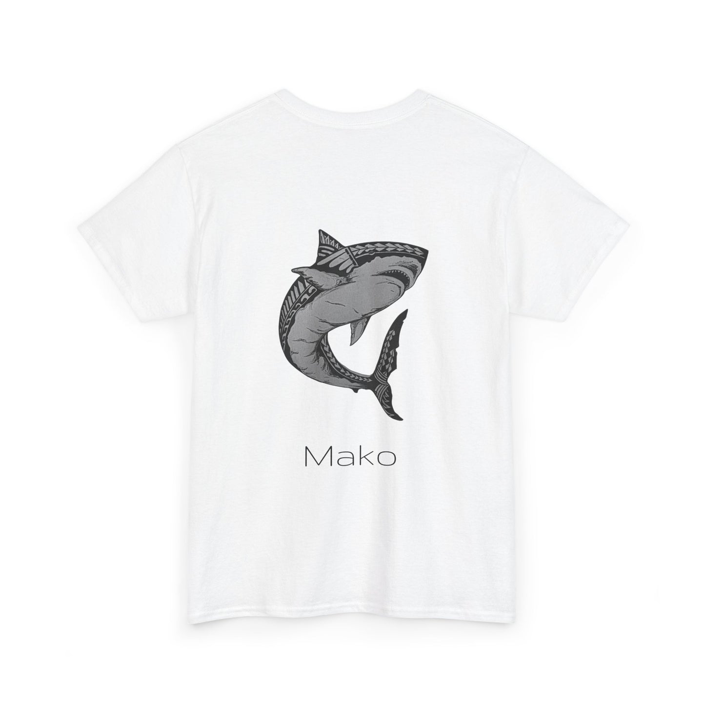 Tahiti Surf Co Polynesian Shark Unisex Heavy Cotton Tee