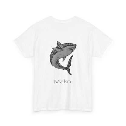 Tahiti Surf Co Polynesian Shark Unisex Heavy Cotton Tee