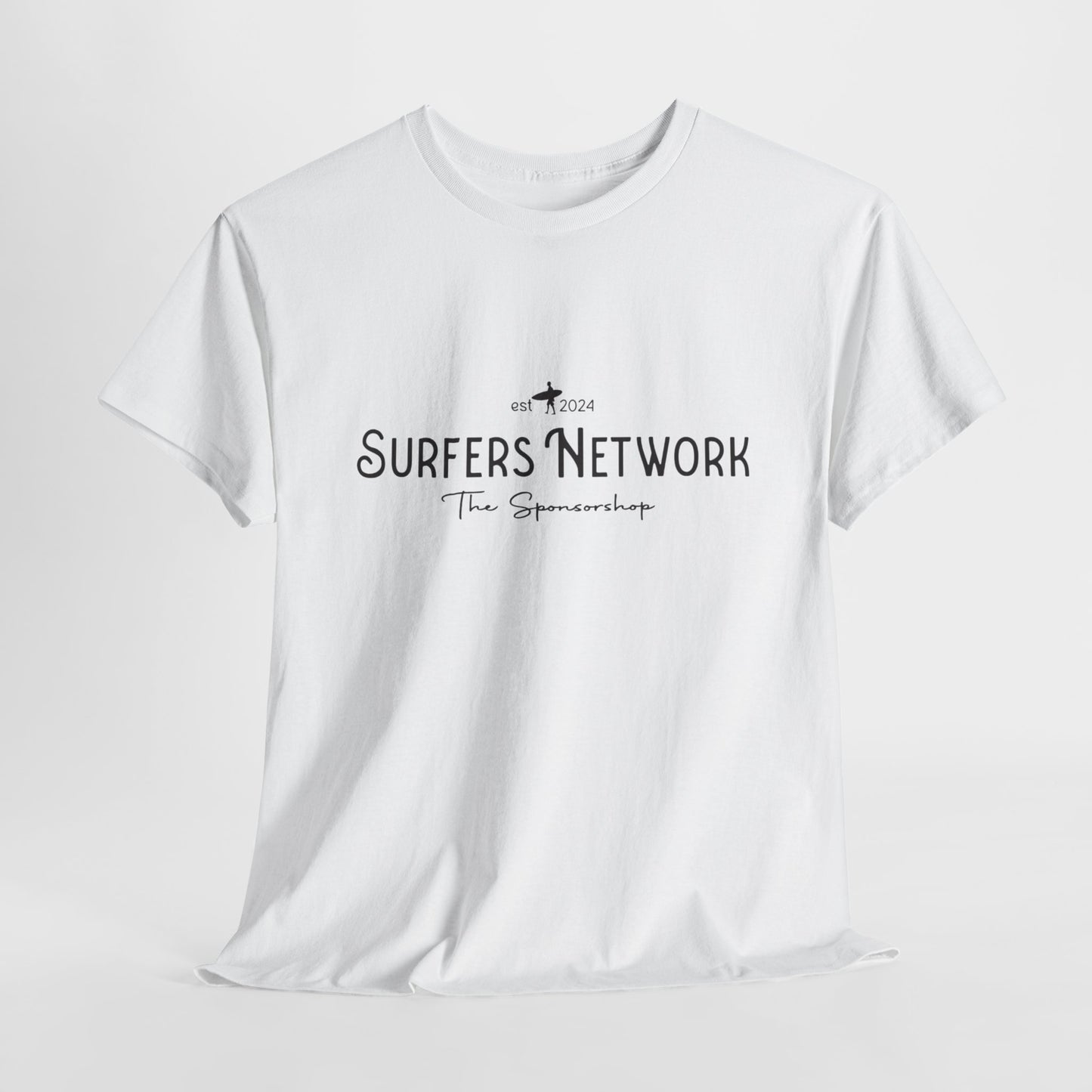 Surfers Network Old Skool Cool Heavy Cotton Tee