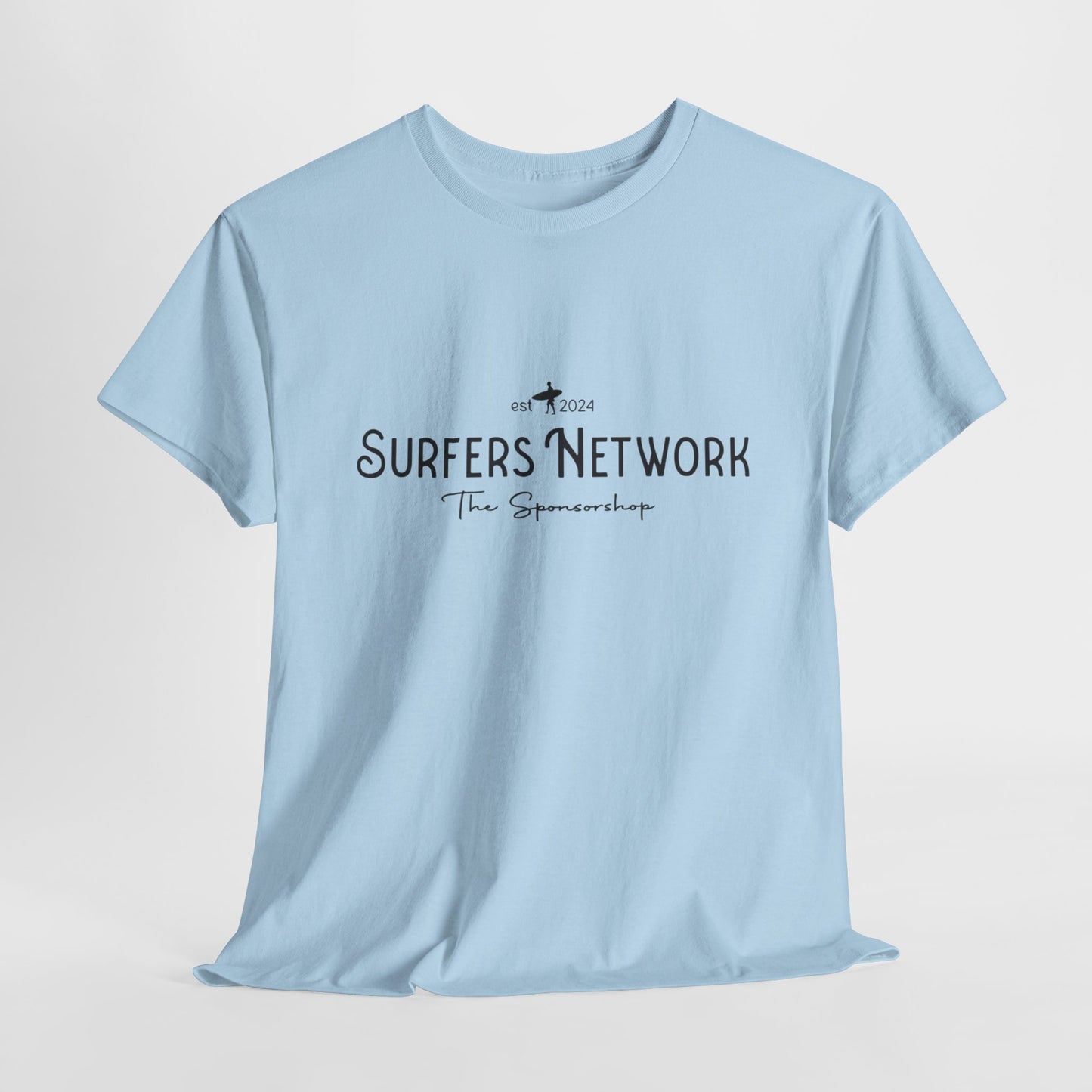 Surfers Network Old Skool Cool Heavy Cotton Tee