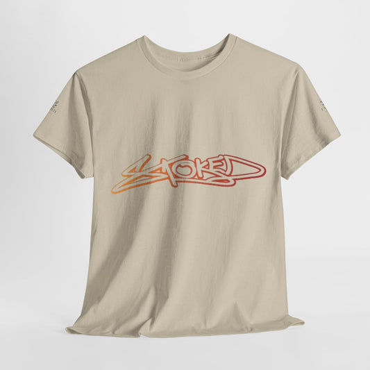 Tahiti Surf Co " Stoked "Unisex Heavy Cotton Tee