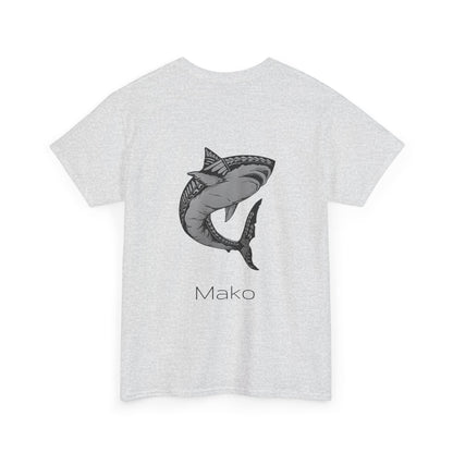 Tahiti Surf Co Polynesian Shark Unisex Heavy Cotton Tee