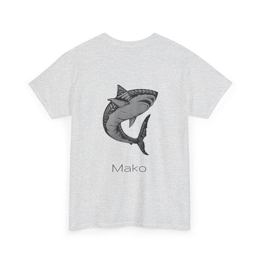 Tahiti Surf Co Polynesian Shark Unisex Heavy Cotton Tee