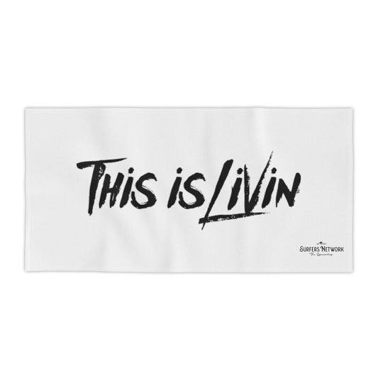 Surfers Network Beach Towel