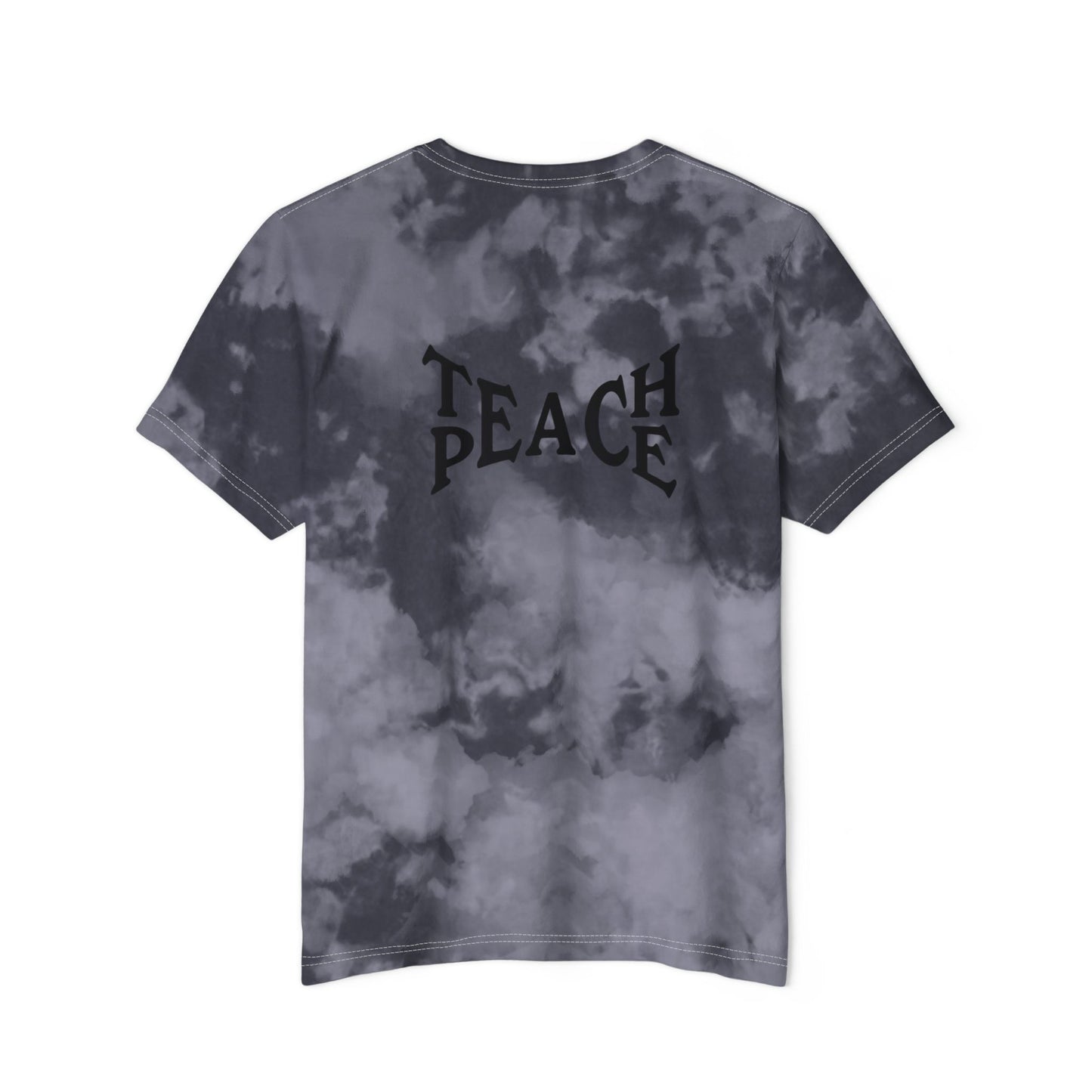 Tahiti Surf Co Teach Peace Tie-Dyed T-Shirt