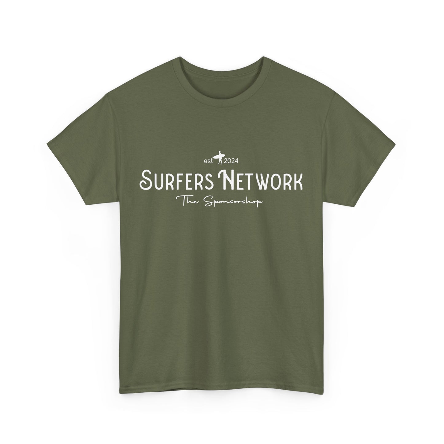 Surfers Network Motivation Heavy Cotton Tee