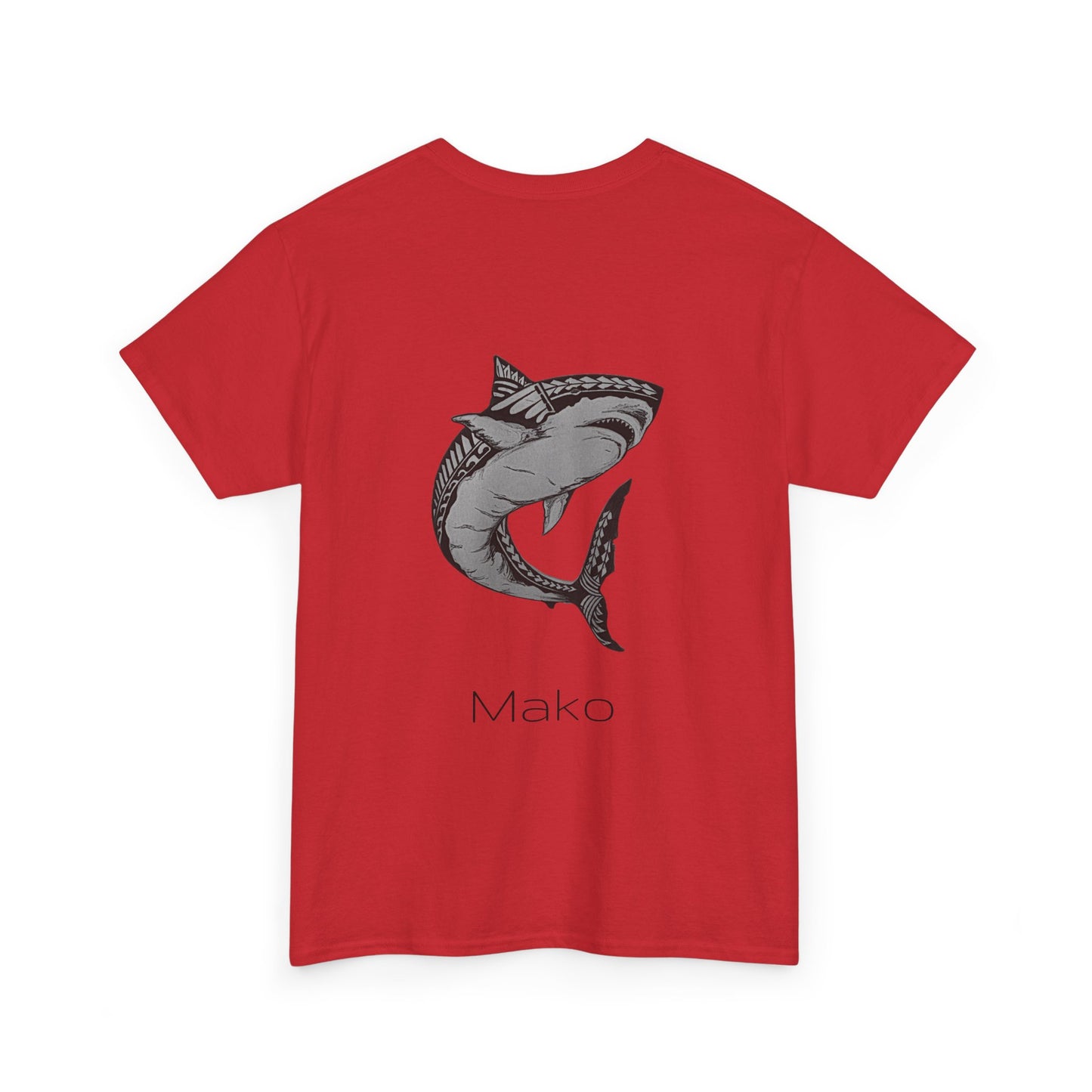 Tahiti Surf Co Polynesian Shark Unisex Heavy Cotton Tee